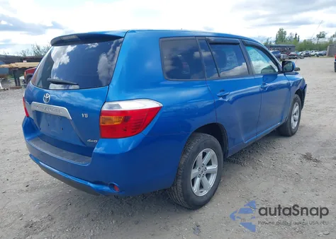 2008 Toyota Highlander из США, поврежденный, VIN JTEES41A582069650